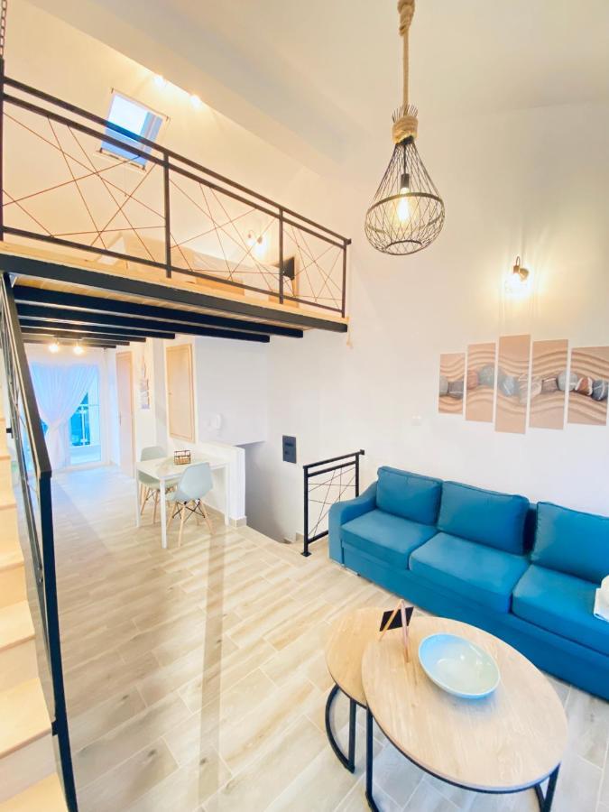 Ifigenia Sea View Apartments Chrisi Ammoudia Exteriör bild
