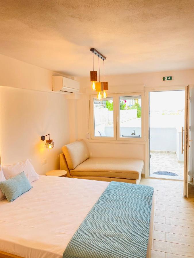 Ifigenia Sea View Apartments Chrisi Ammoudia Exteriör bild